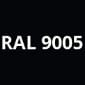 RAL 9005 - černá