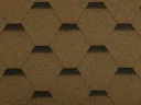 Kanadský šindel Guttatec Hexagonal (hnědá)