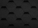Kanadský šindel Guttatec Hexagonal (černá)