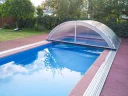 WPC terasová prkna - realizace u bazénu