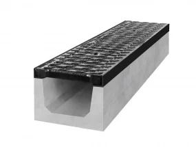 Betonový žlab D400 s litinovou mříží (výprodej)