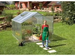 Záhradný skleník z polykarbonátu Gardentec F3
