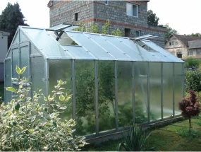 Záhradný skleník Gardentec Glass PROFI VJ 400