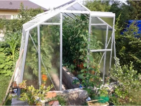 Zahradní skleník Gardentec Glass HOBBY H 760