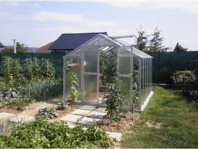 Zahradní skleník Gardentec Glass PROFI VJ 300