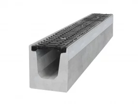Betonový žlab C250 s litinovou mříží (výprodej)
