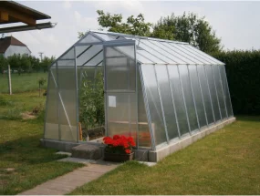 Záhradný skleník Gardentec Glass HOBBY H 745
