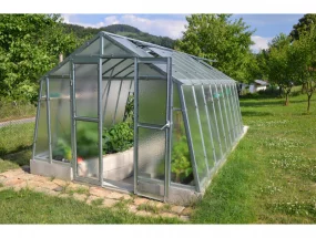 Záhradný skleník Gardentec Glass PROFI VL 450