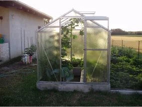Zahradní skleník Gardentec Glass HOBBY H 635