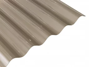Polyvinylchloridová vlnitá deska PVC vlna - kouřová