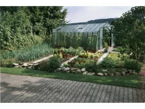 Zahradní skleník Gardentec Glass PROFI VL 600