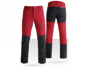 Kalhoty VERTICAL červené